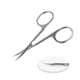 Ножницы для кутикулы Olton Easy Line 90мм (gloss) +чехол (кожа), фото 2