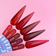 LUNA Box Kiss Collection, колекція з 5 вітражних гель-лаків по 13 мл (№259-263), зображення 2, призначення