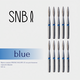 Фреза алмазная STRONG NAIL BITS. EU "пламя безопасное" синяя 0,21 см SET 10 шт, Другой вариант: SET (10 шт)