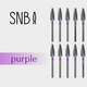 Фреза твердосплавная STRONG NAIL BITS кукуруза фиолетовая 0,55 см SET 10 шт, Другой вариант: SET (10 шт)