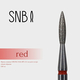 Фреза алмазная STRONG NAIL BITS. EU "пламя острое" красная 0,18 см SET 10 шт, Другой вариант: SET (10 шт), фото 2