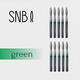 Фреза алмазная STRONG NAIL BITS. EU "пламя безопасное" зеленая 0,21 см SET 10 шт, Другой вариант: 10 шт