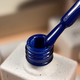 гель лак NAILSOFTHEDAY №261 Indigo — темно-синій, 10 мл, фото 4